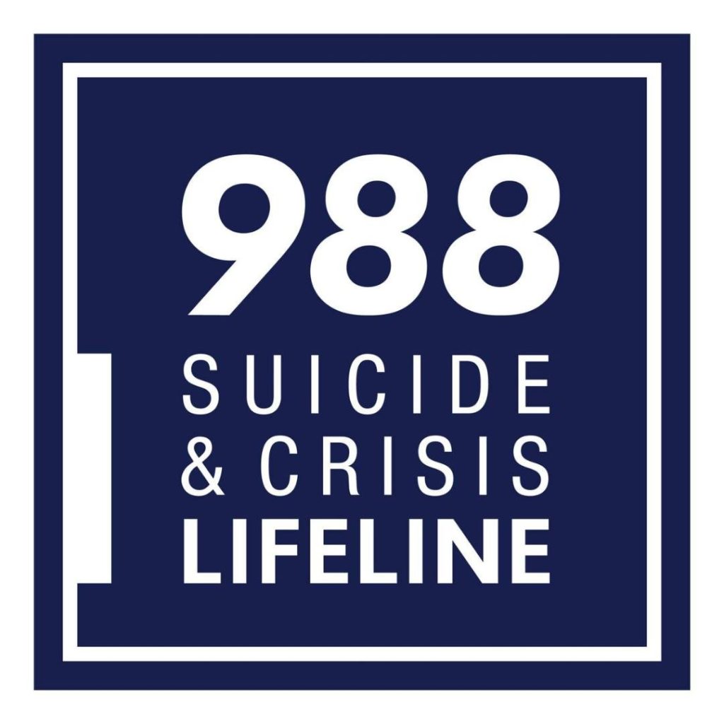 988 Suicide and crisis lifeline