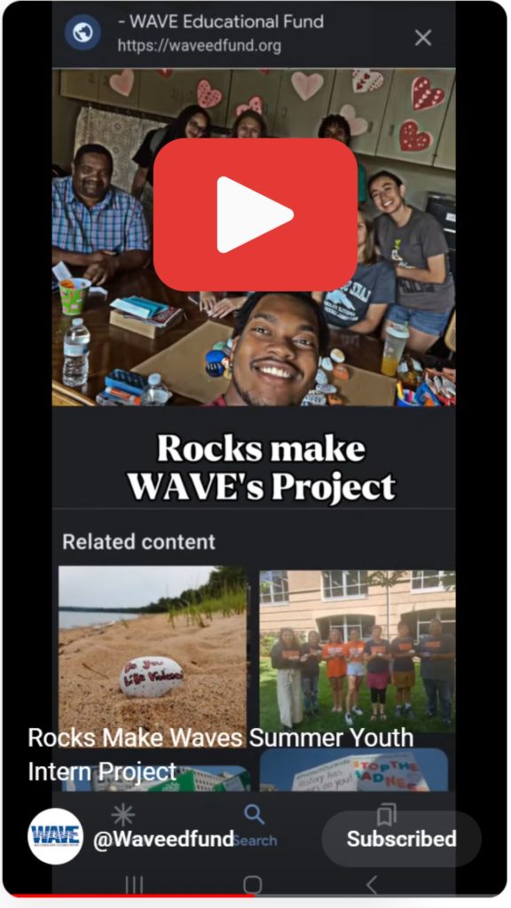 Rocks Make WAVEs Project